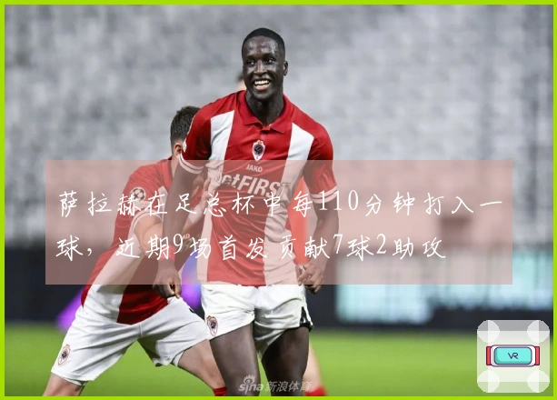 萨拉赫在足总杯中每110分钟打入一球，近期9场首发贡献7球2助攻