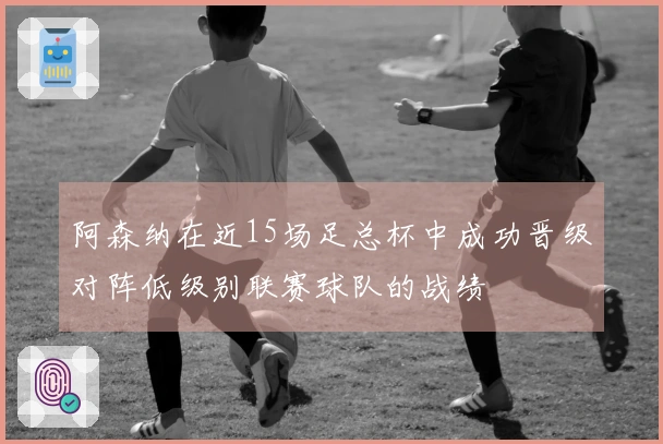 阿森纳在近15场足总杯中成功晋级对阵低级别联赛球队的战绩